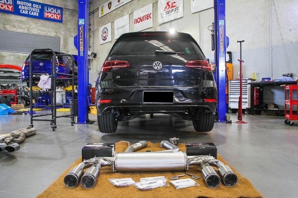 Remus Catback uitlaatsysteem uitlaat - Volkswagen Golf 7 R, Auto diversen, Tuning en Styling, Ophalen of Verzenden