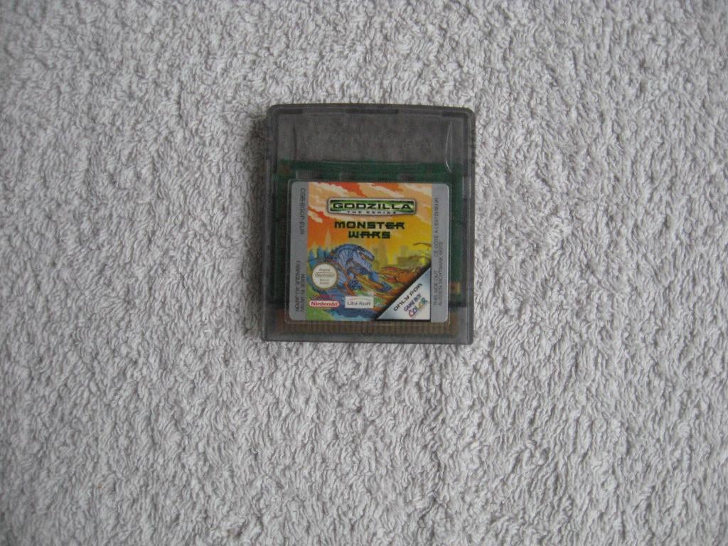 Godzilla Monster Wars - Game Boy Color (EUR) cartridge, Spelcomputers en Games, Gebruikt, 1 speler, Ophalen of Verzenden, Vanaf 3 jaar