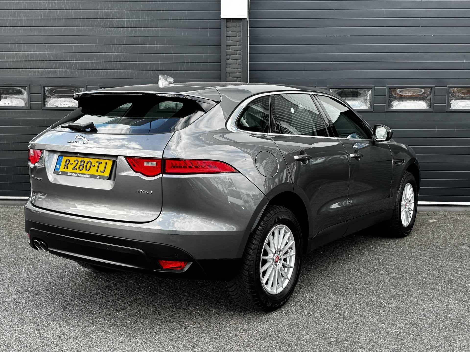 Jaguar F-Pace 2.0 Portfolio 20d 180PK | Leder | Climate | Na, Auto's, Achterwielaandrijving, Gebruikt, 2000 kg, 179 pk