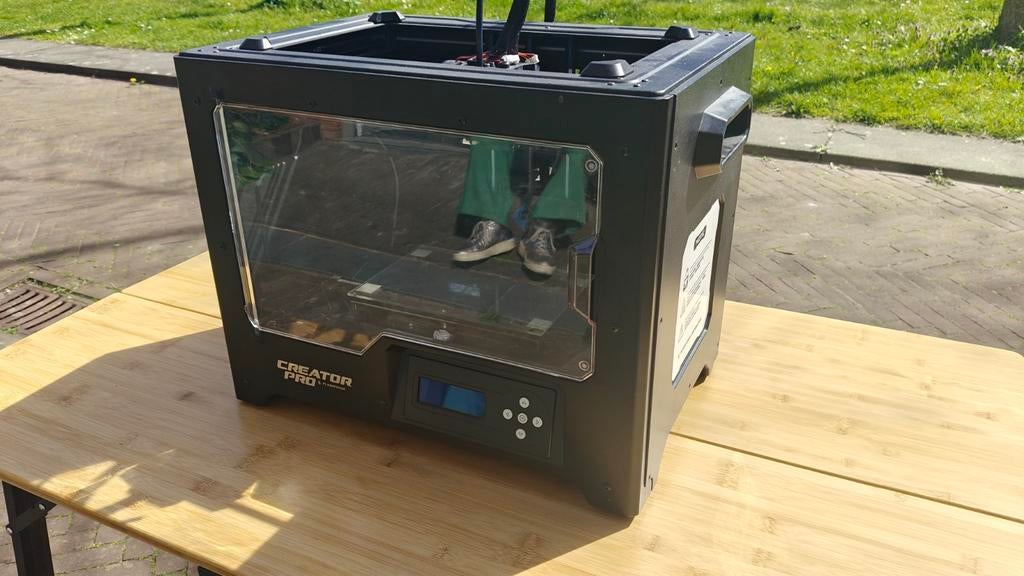 FlashForge Creator Pro 3D printer dual nozzle, Computers en Software, 3D Printers, Ophalen, Gebruikt, FlashForge