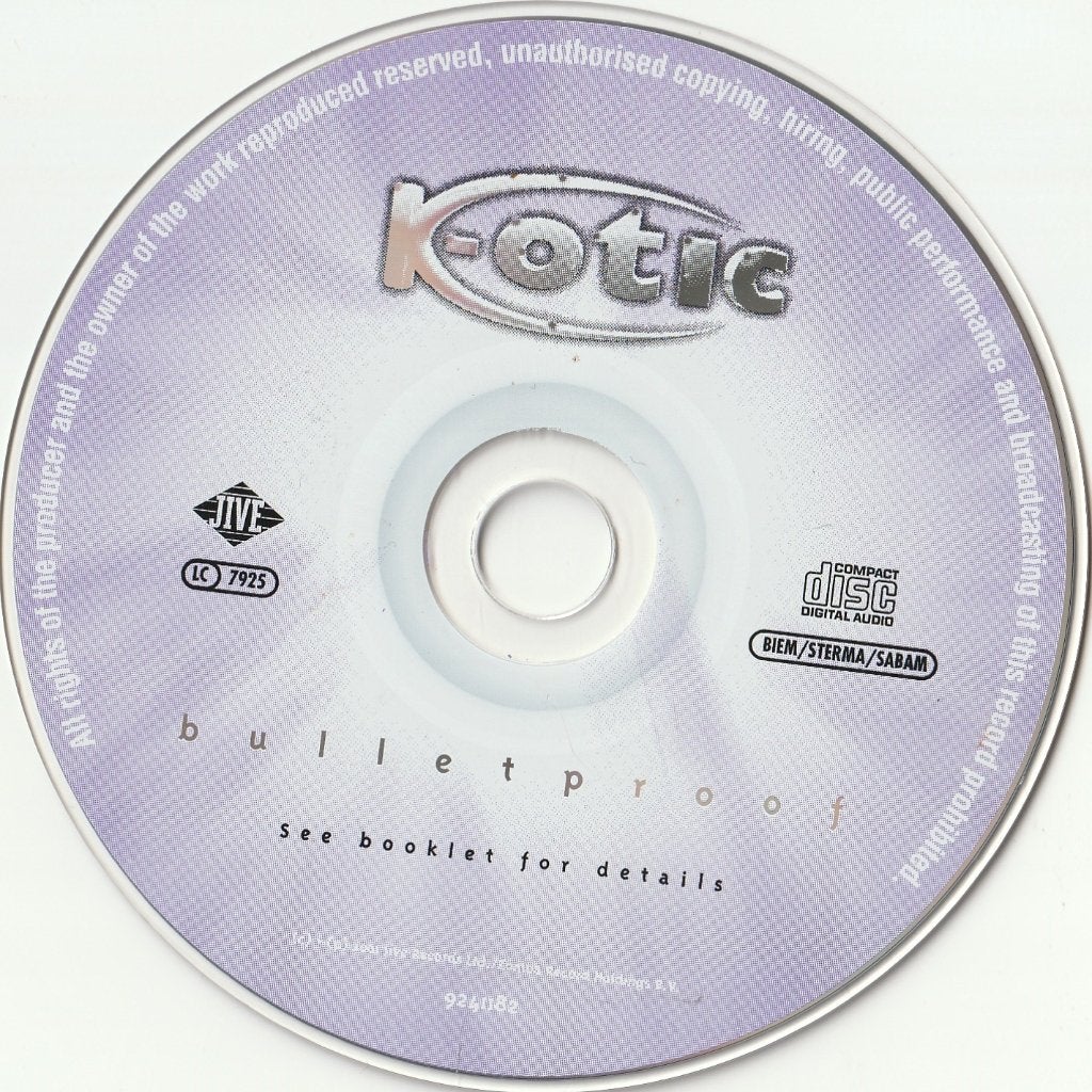 K-otic cd nieuw zonder hoes, Ophalen of Verzenden, Zo goed als nieuw, Pop