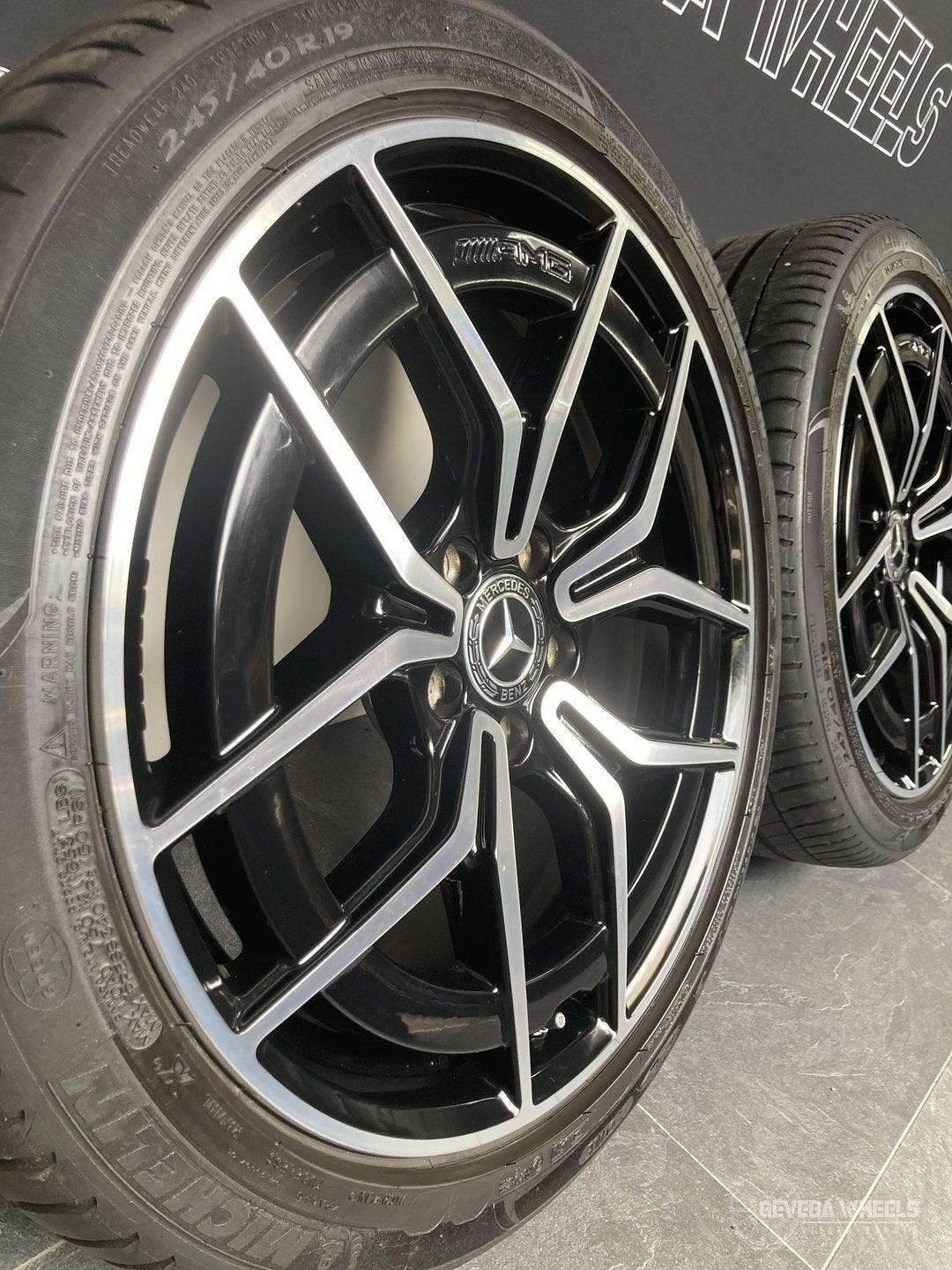 19” originele Mercedes E klasse W213 AMG velgen banden 5x112, Auto-onderdelen, Banden en Velgen, 19 inch, -, -, Banden en Velgen