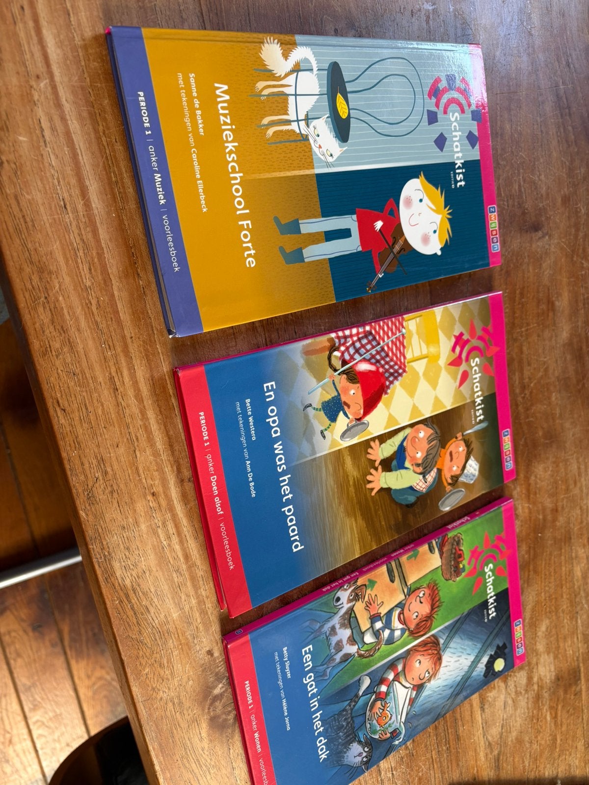 Schatkist voorleesboekjes periode 1 met prenten 3 stuks, Ophalen of Verzenden, Nieuw