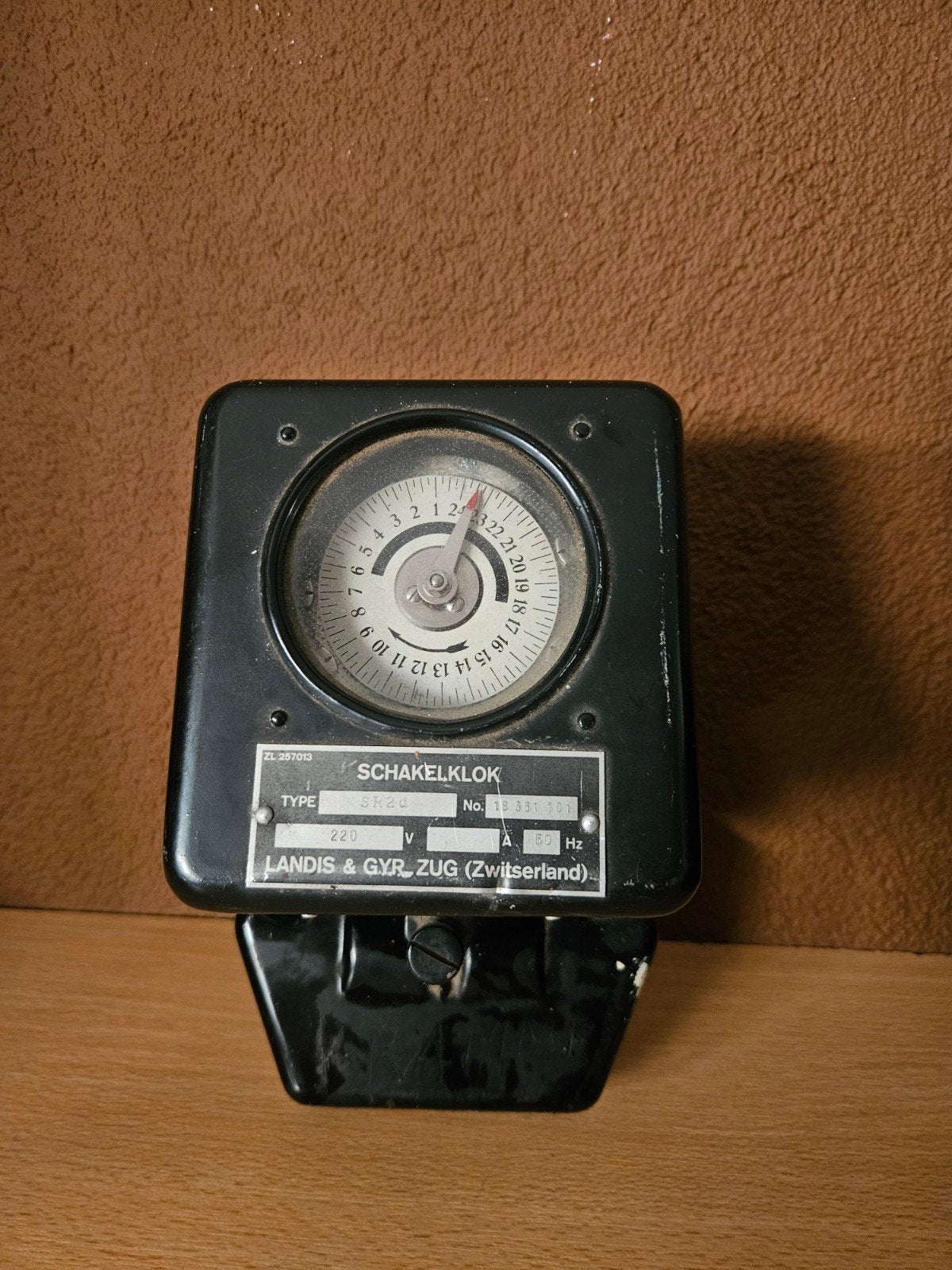 Vintage Landis & Gyr Schakelklok SR20 - Zwitserland, Ophalen of Verzenden