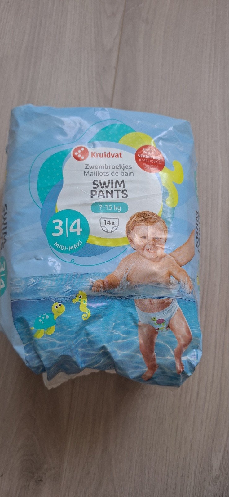 Kruidvat Zwembroekjes Swim Pants Maat 3/4 (7-15 kg), Ophalen, Jongetje of Meisje, Nieuw, Zwemluier