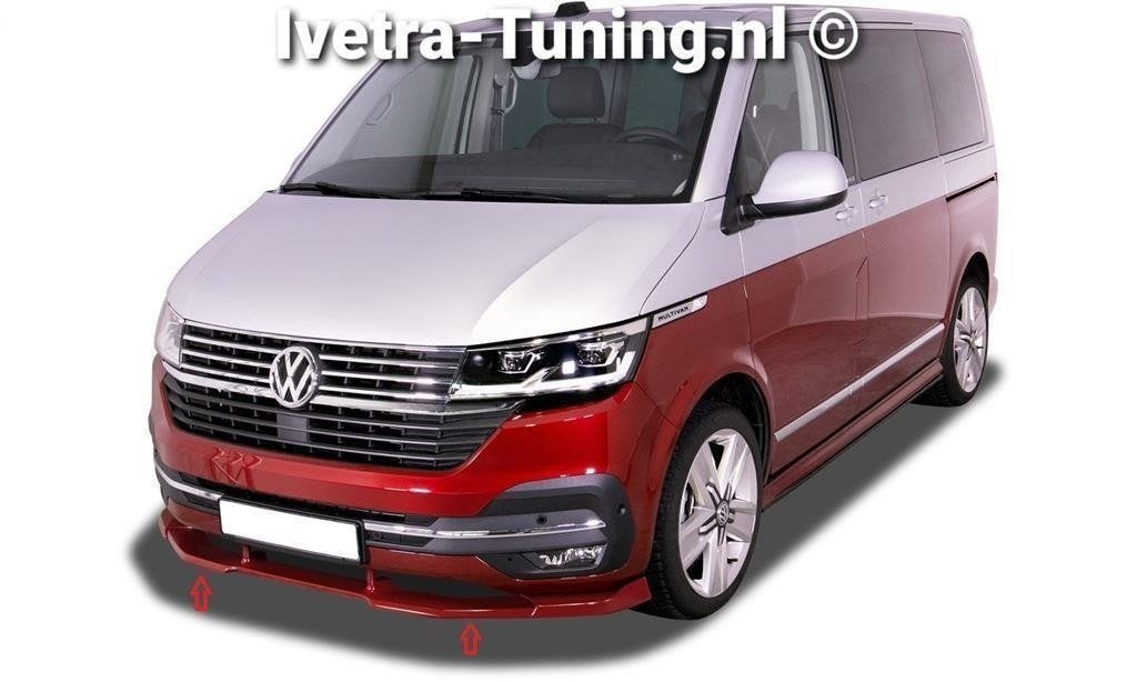 Voorbumperspoiler VW Transporter T6.1 | Frontsplitter VW T6, Auto diversen, Tuning en Styling, Verzenden, Ivetra-Tuning NL, Info@ivetra-tuning.nl  |  www.ivetra-tuning.nl