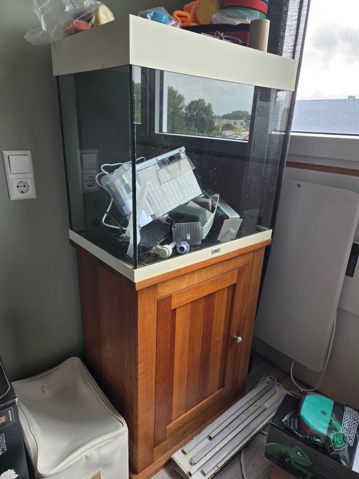 Juwel lido 120 aquarium met kast, Ophalen, Gebruikt, Leeg aquarium, Juwel