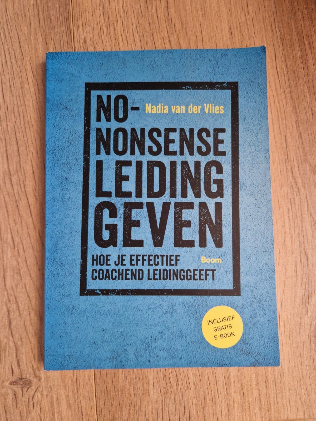 Nadia van der Vlies - No-nonsense leidinggeven, Boeken, Ophalen of Verzenden, Nieuw, Nadia van der Vlies