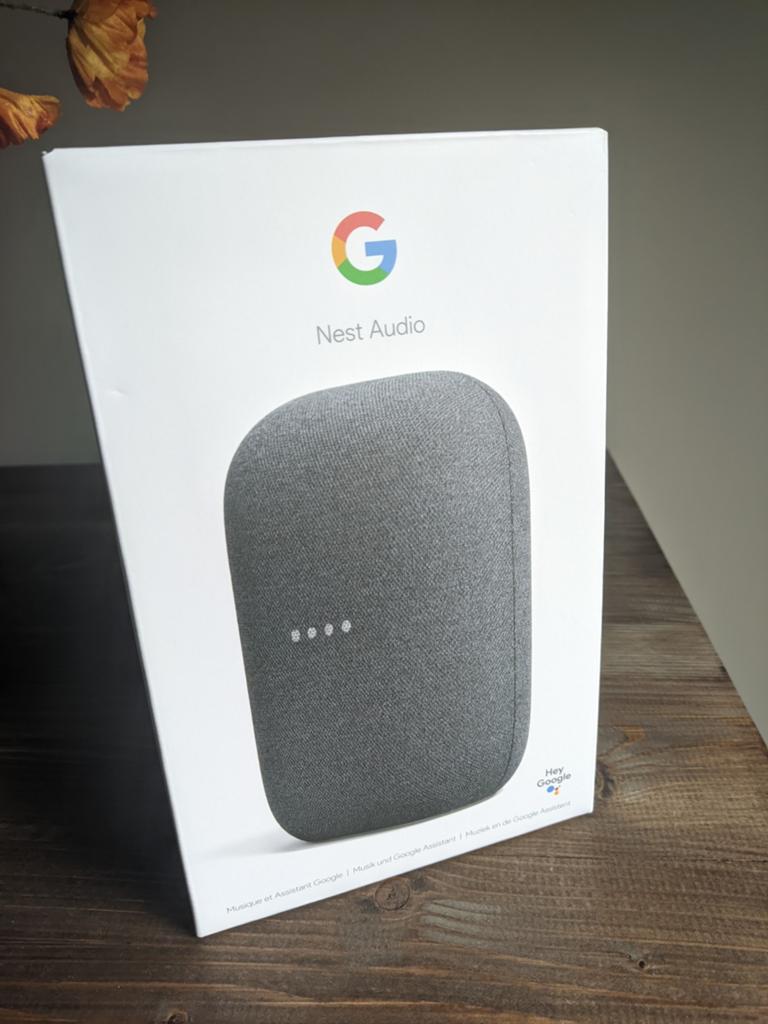 Google Nest Audio, Overige merken, Overige typen, Ophalen of Verzenden, Zo goed als nieuw