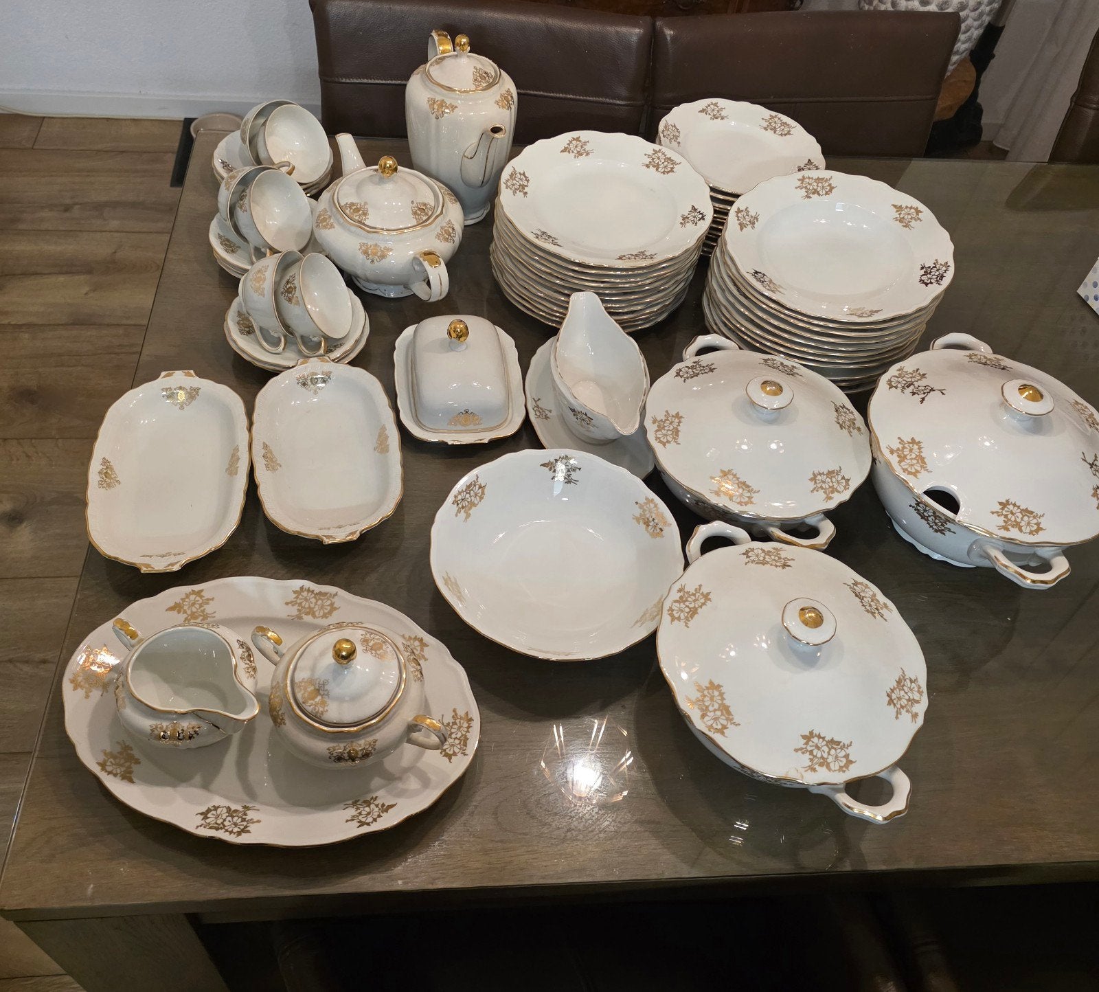 Epiag Czechoslovakia grote servies, Antiek en Kunst, Ophalen of Verzenden