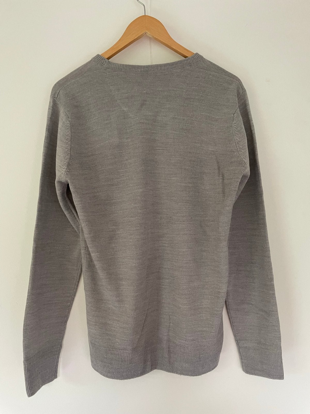 Brave Soul Heren pullover - Grijs - Maat M, Ophalen of Verzenden, Zo goed als nieuw, Maat 48/50 (M), Grijs