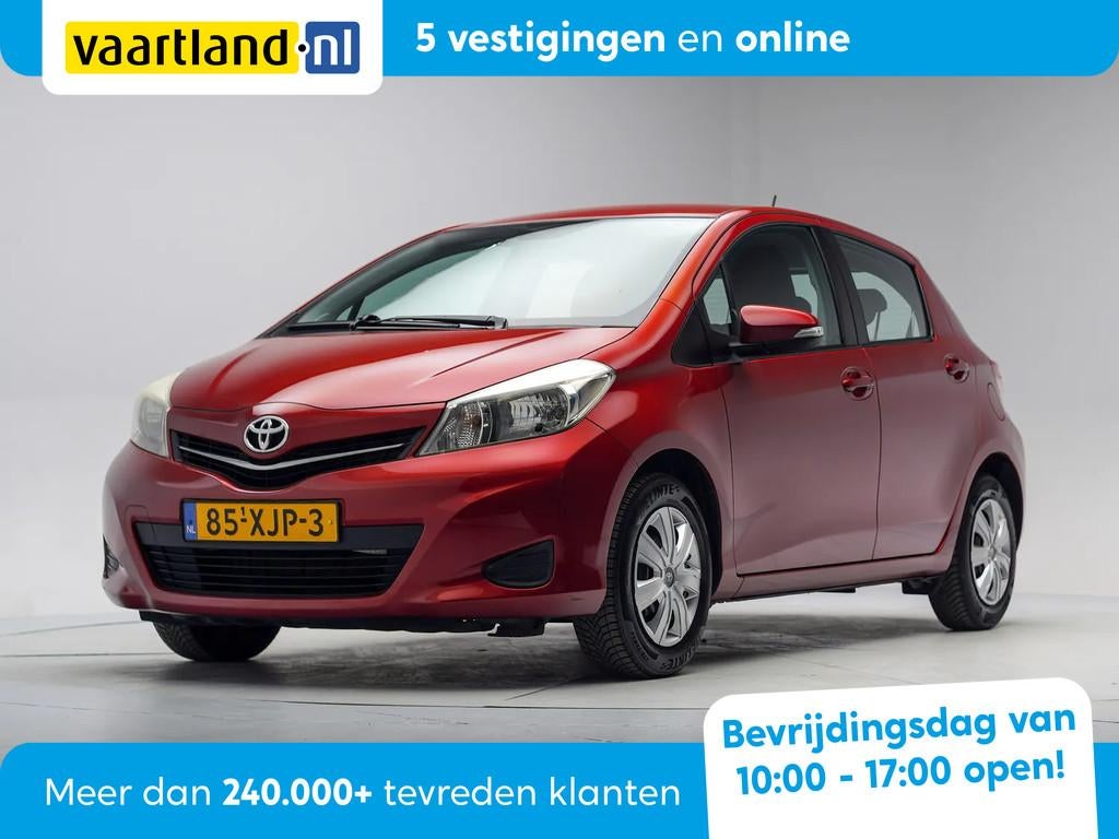 Toyota Yaris 1.0 VVT-i Aspiration [ Camera Clima Bluetooth ], Auto's, 21 km/l, 750 kg, Origineel Nederlands, Bedrijf
