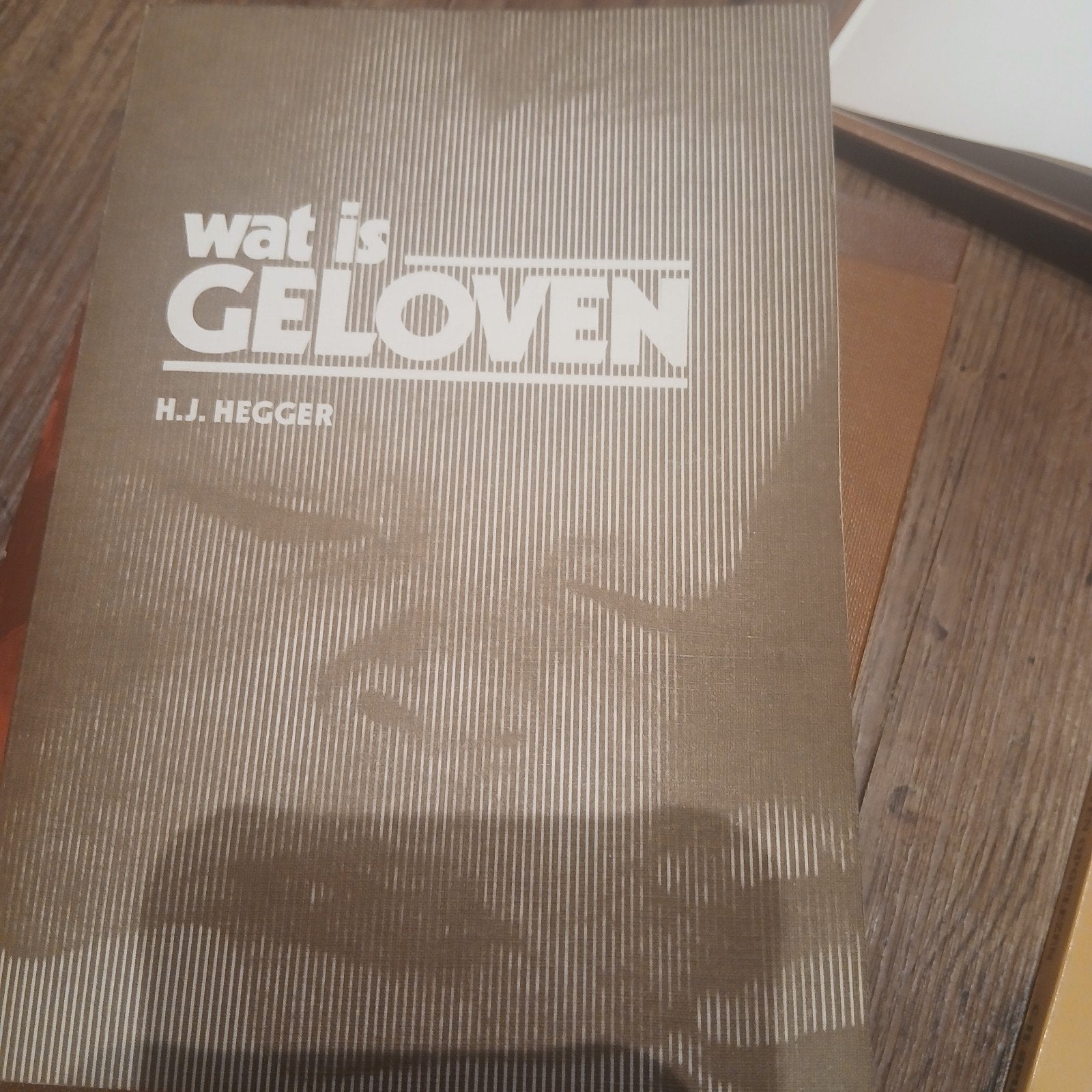 wat is geloven, Boeken, Ophalen of Verzenden, Gelezen, H.J. Hegger