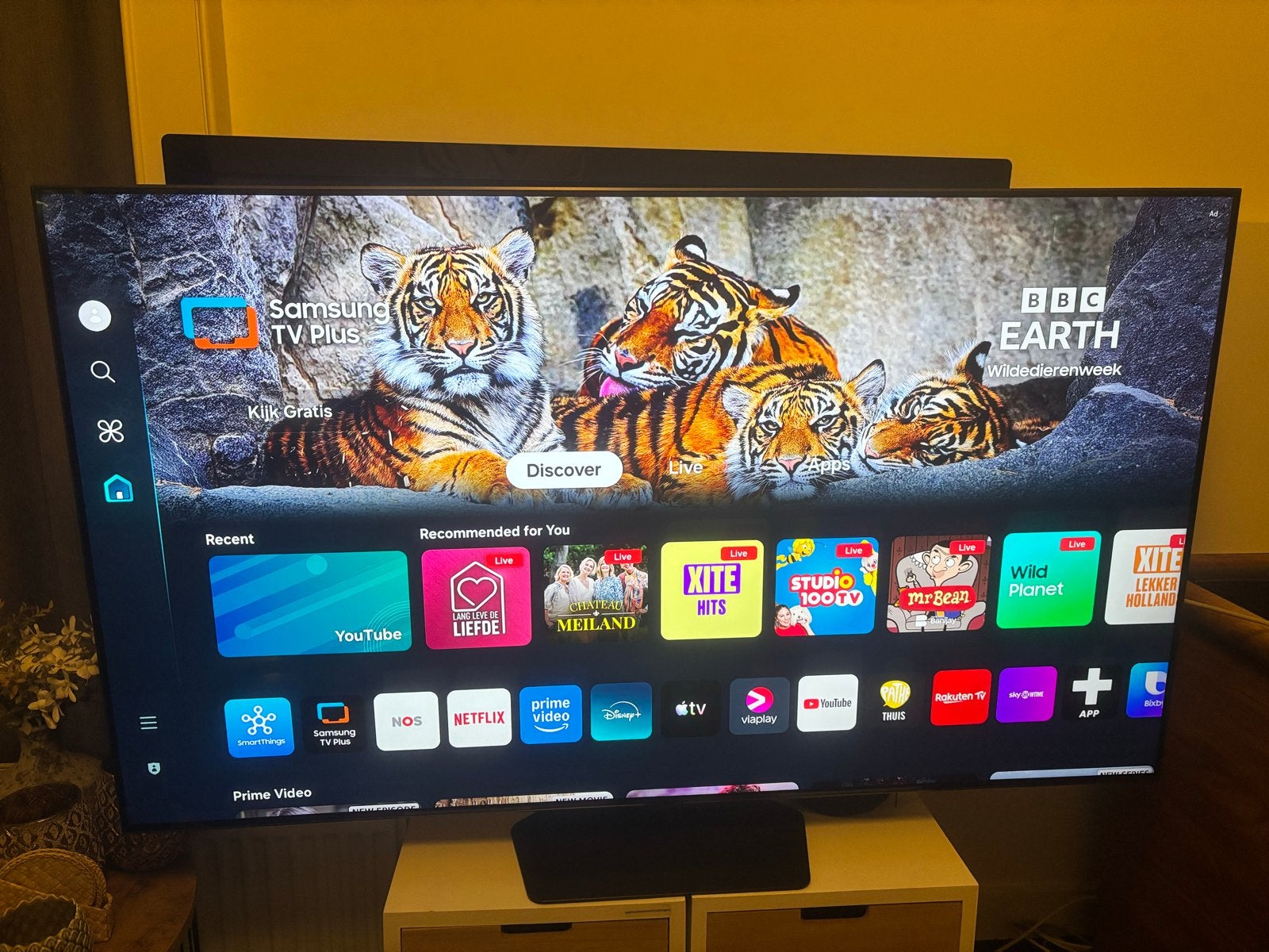 Samsung Smart TV 43" Crystal UHD 4K GU43CU7179UXZG, LED, Ophalen of Verzenden, Zo goed als nieuw, Samsung