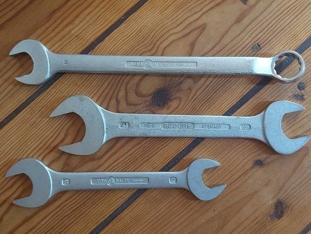 Losse Gedore steeksleutels - loodgieter handgereedschap, Ophalen of Verzenden, Zo goed als nieuw, Gedore