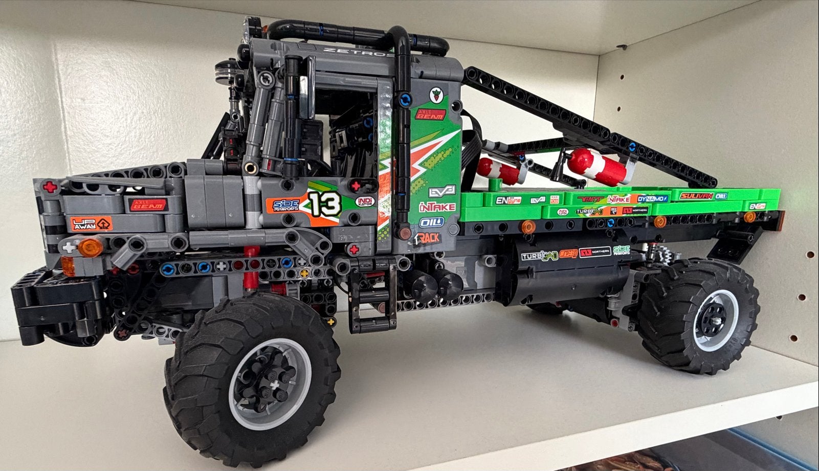 Lego Technic Mercedes-Benz Zetros 4x4 Trial Truck 42129, Lego, Ophalen of Verzenden, Zo goed als nieuw, Complete set
