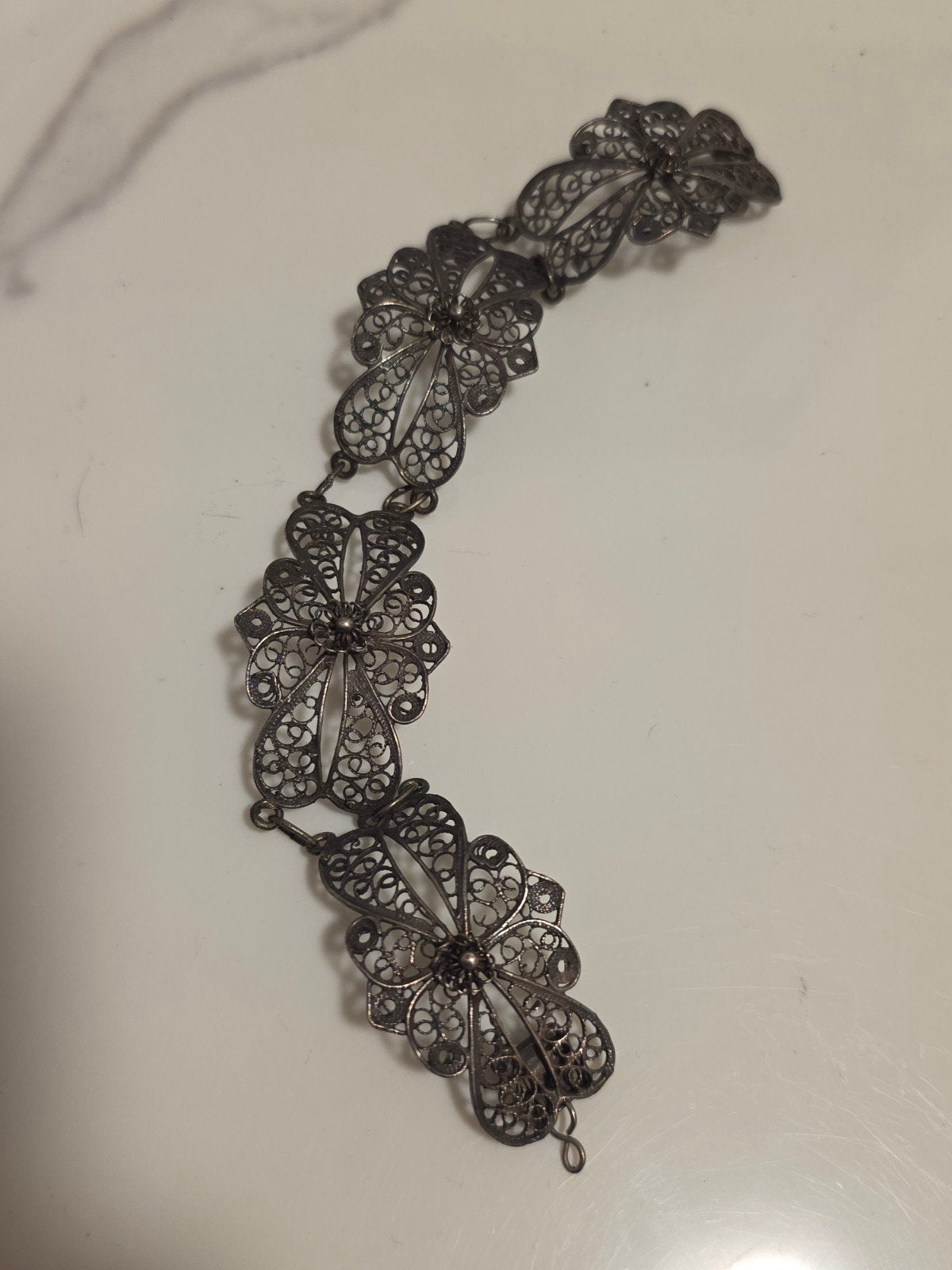 zilveren armband, Ophalen of Verzenden, Zilver, Armband