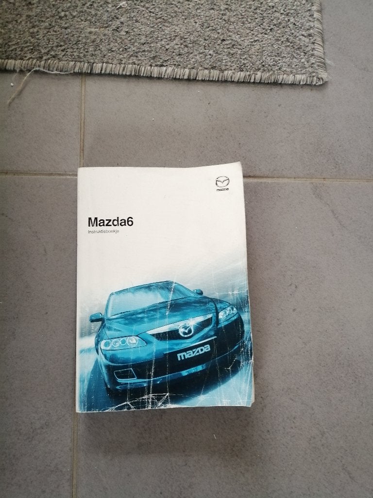 Gebruikershandleiding MAZDA 6 type GG   2002/2007, Auto diversen, Ophalen of Verzenden