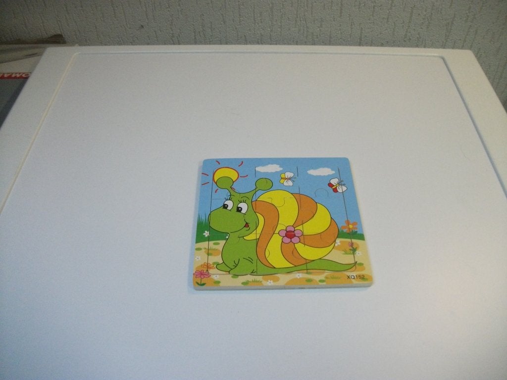 Puzzel slak 9 delig, Ophalen of Verzenden, Gebruikt