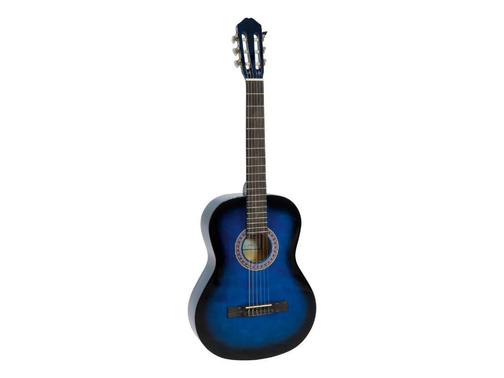 DIMAVERY AC-303 Classical Guitar Blueburst, Muziek en Instrumenten, Instrumenten | Toebehoren, Nieuw, Akoestische gitaar, Ophalen of Verzenden