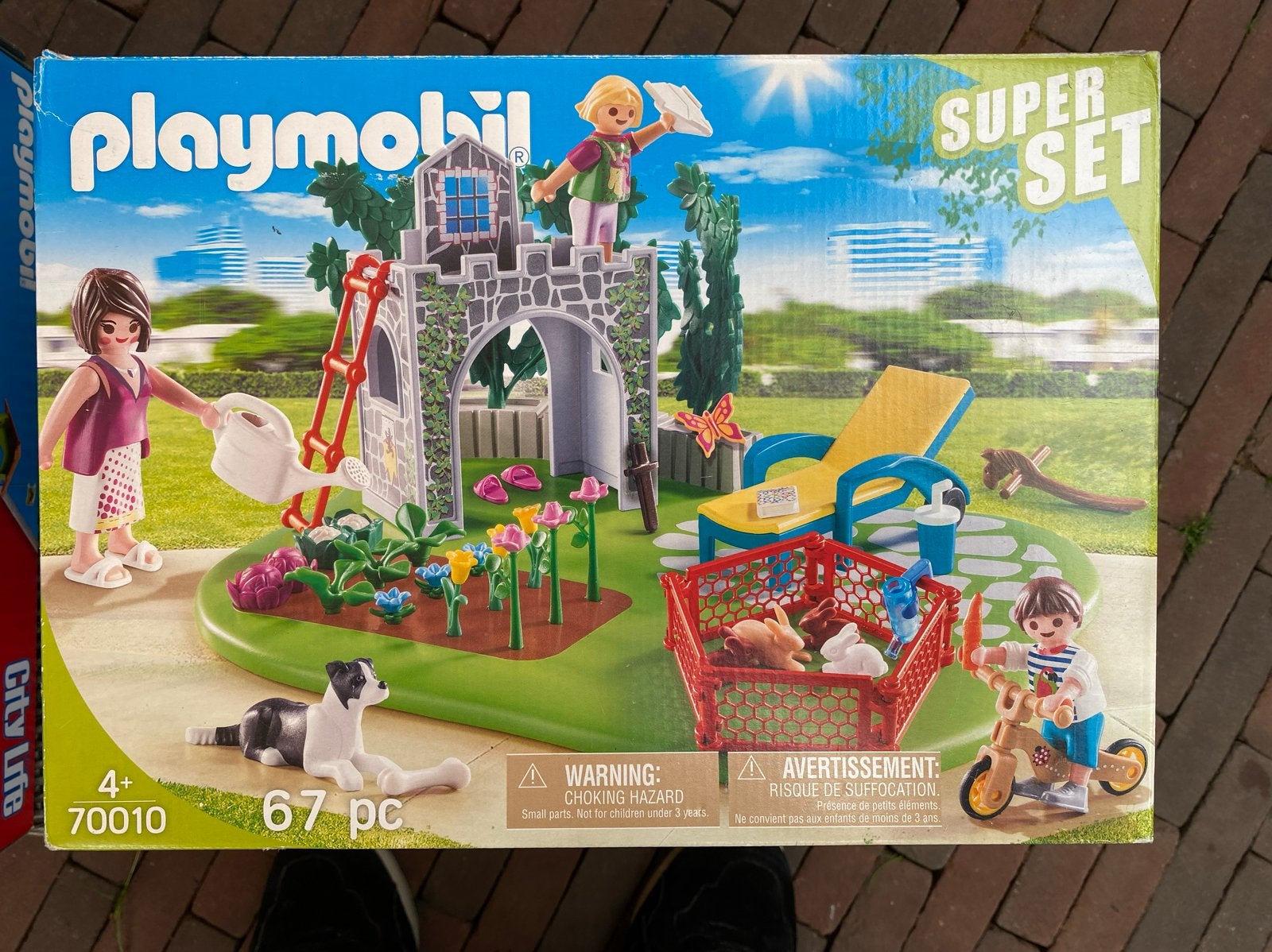 Playmobil Super Set 70010 - Speeltuin met dieren, Complete set, Overige typen, Ophalen of Verzenden, Zo goed als nieuw