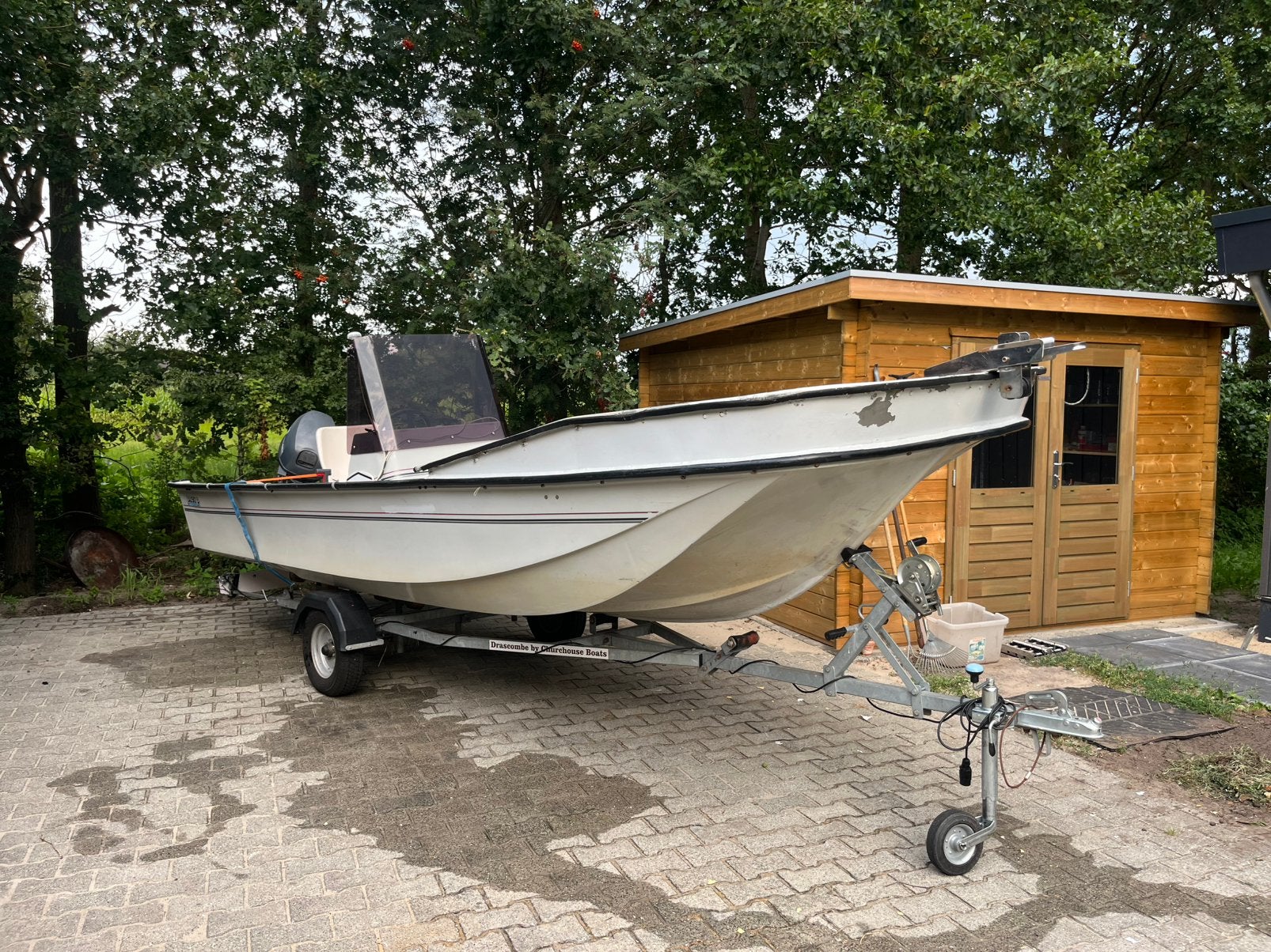 Leuke visboot, Ophalen, Gebruikt