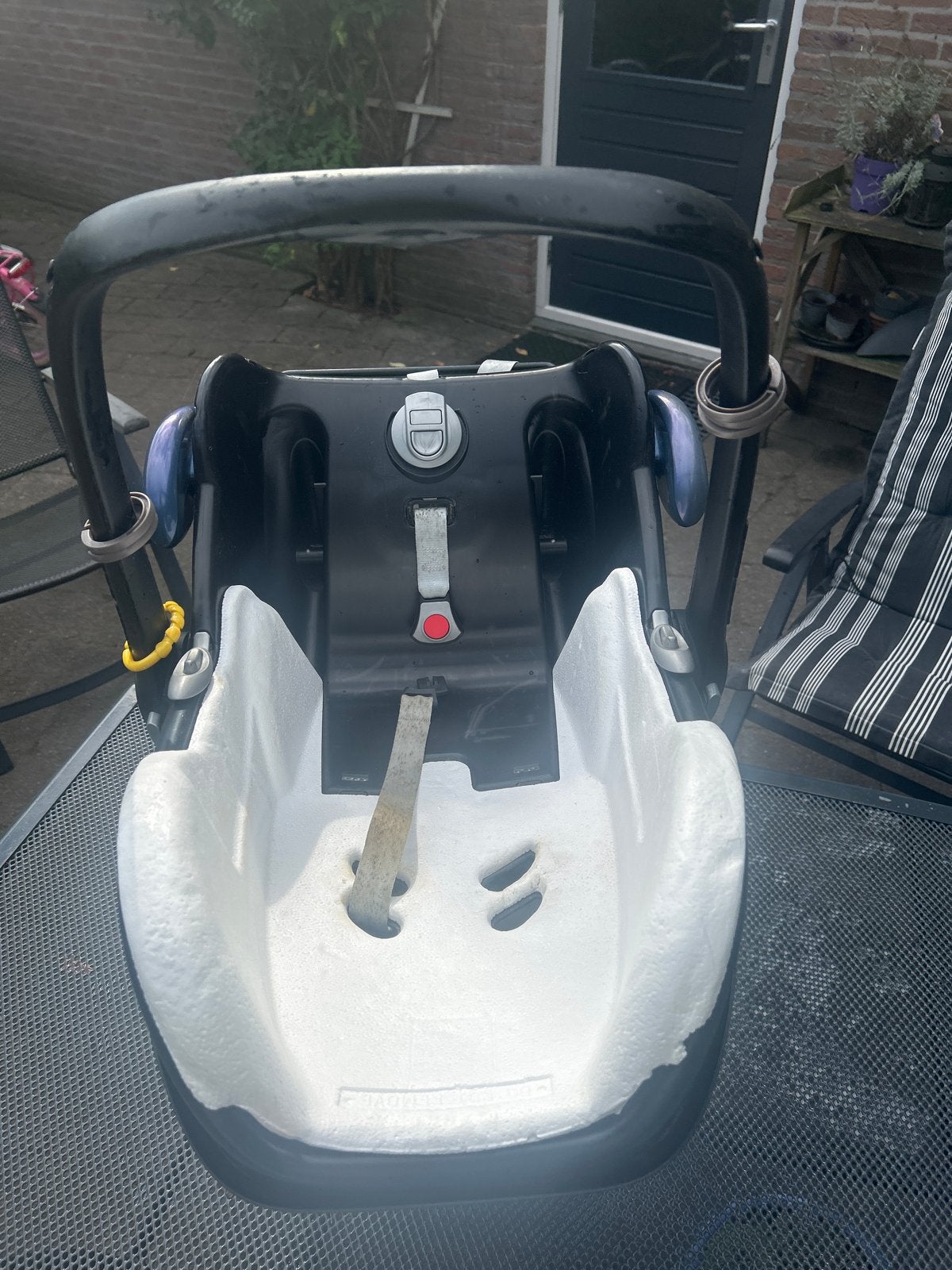 Maxi-Cosi autostoel met Baby Mee fietsdrager, Ophalen of Verzenden, 0 t/m 13 kg, Maxi-Cosi, Gebruikt