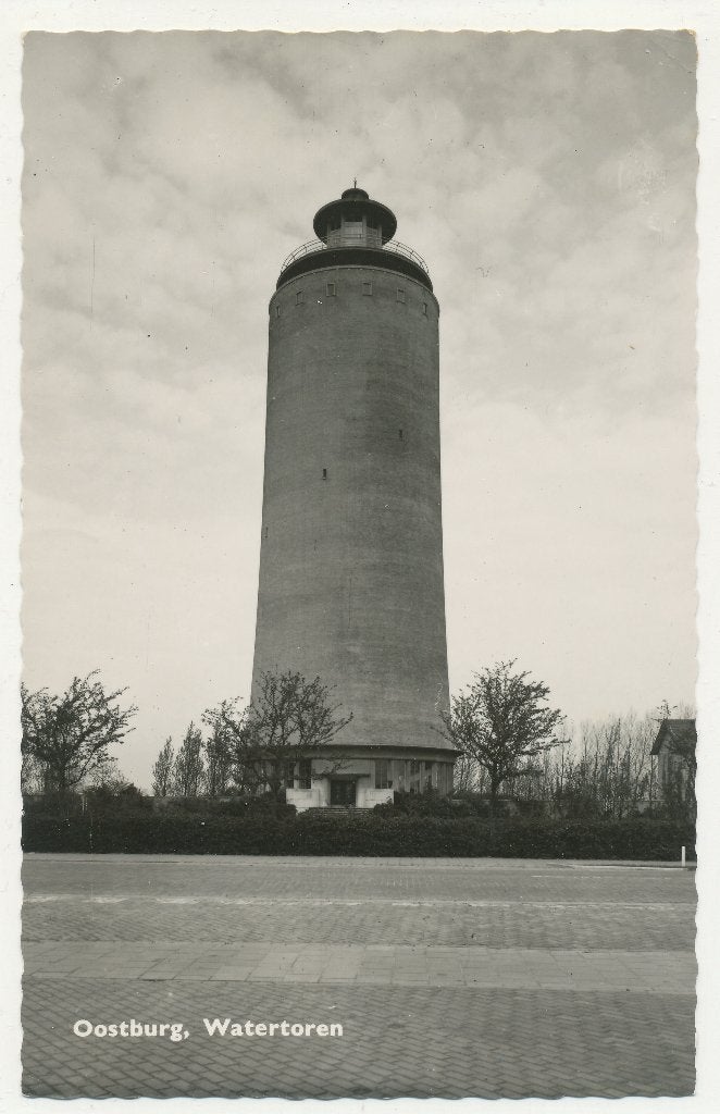 Oostburg - Watertoren, Ophalen of Verzenden, 1960 tot 1980, Gelopen, Zeeland