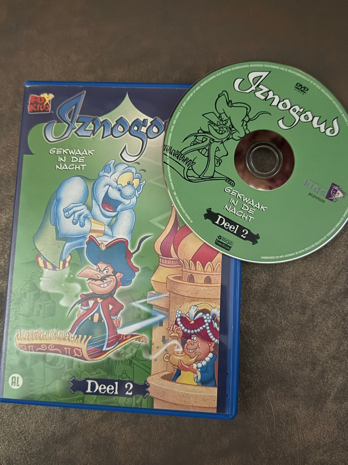 Iznogoud - Gekwaak in de Nacht - Deel 2 DVD, Cd's en Dvd's, Dvd's | Kinderen en Jeugd, Gebruikt, Animatie, Alle leeftijden, Tv-serie