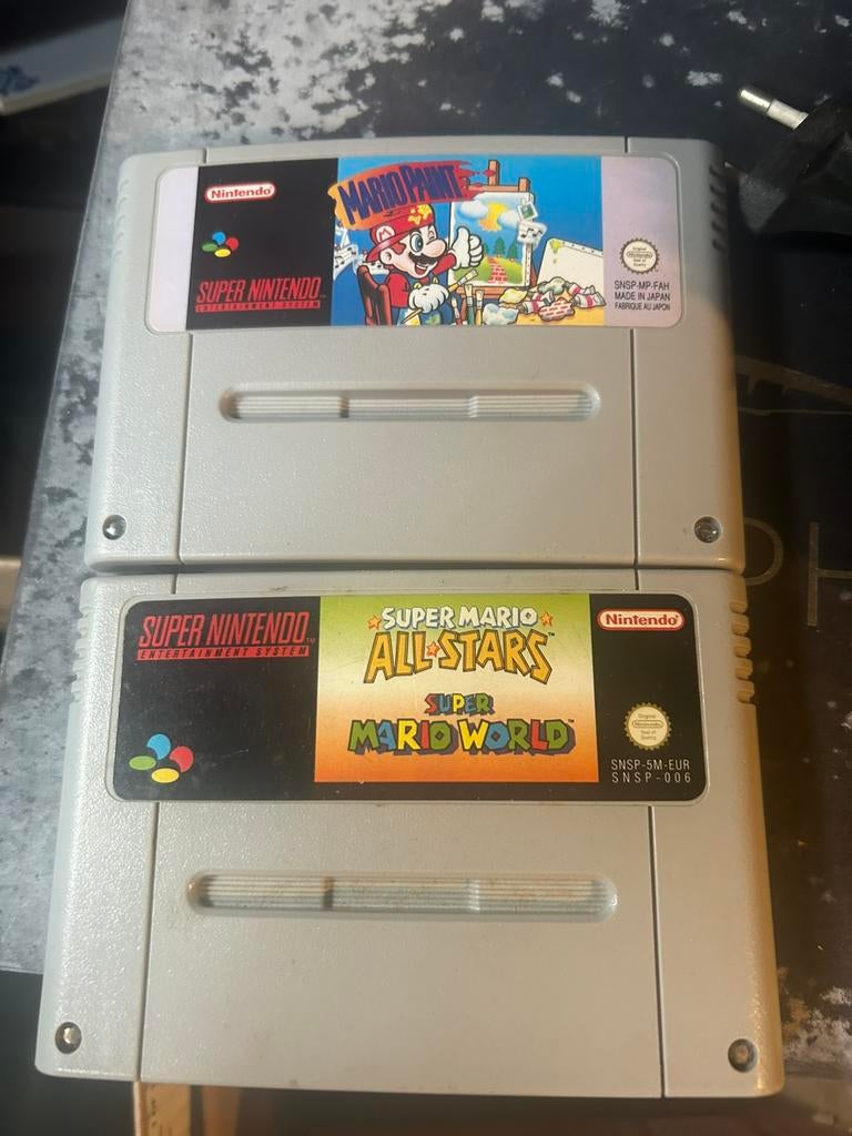 5 spellen nintendo super NES, Spelcomputers en Games, Games | Nintendo Super NES, Ophalen of Verzenden, Zo goed als nieuw, Vanaf 3 jaar