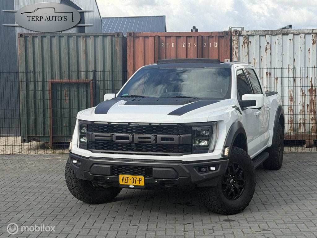 Ford USA F150 Raptor 3.5 V6 Ecoboost |1e Eigenaar|Prins Lpg, Auto's, Automaat, F-150, Wit, Bedrijf