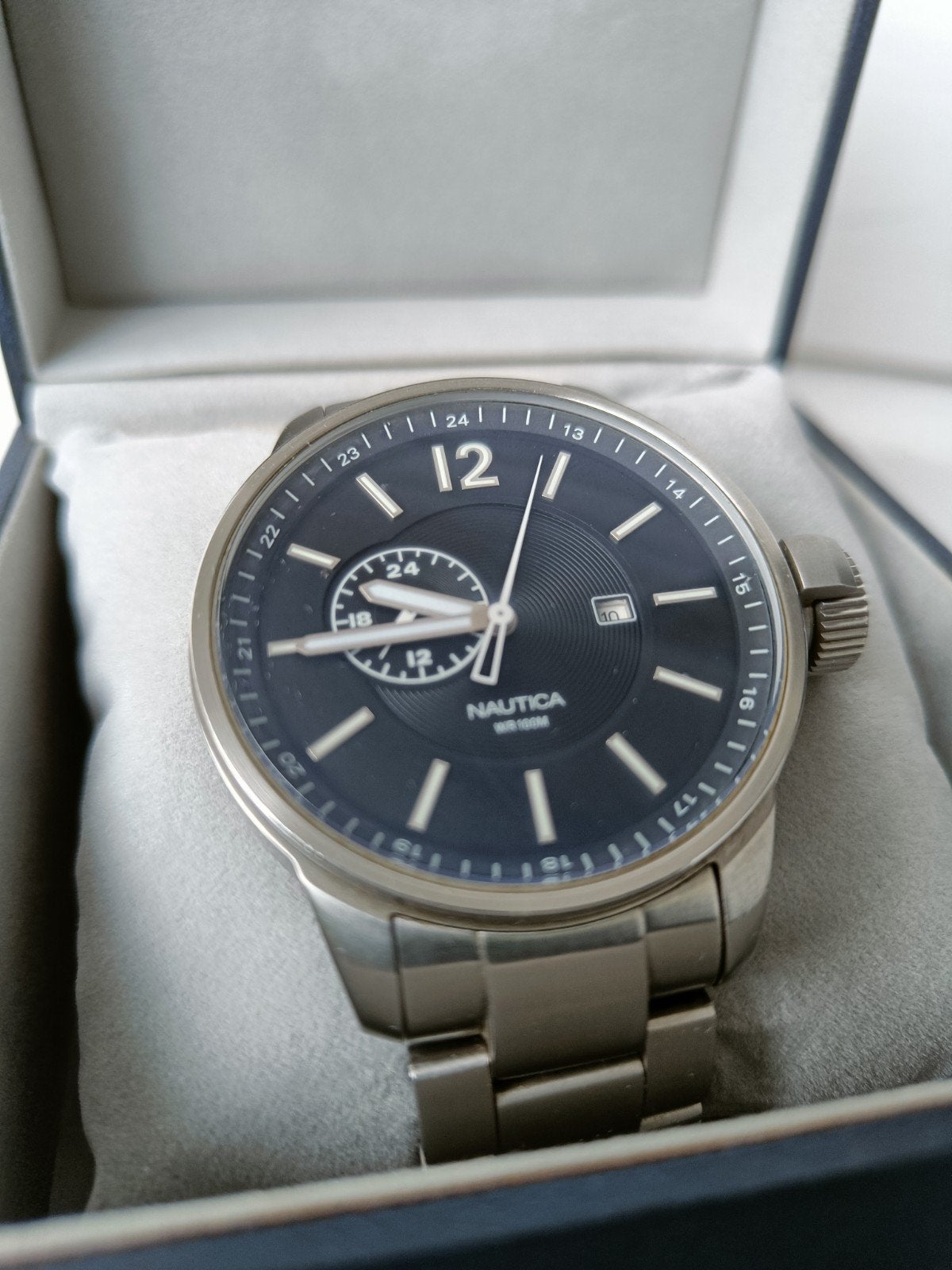 Nautica Yachtclub A22529G Small Second, Nautica, IOS, Ophalen of Verzenden, Zo goed als nieuw