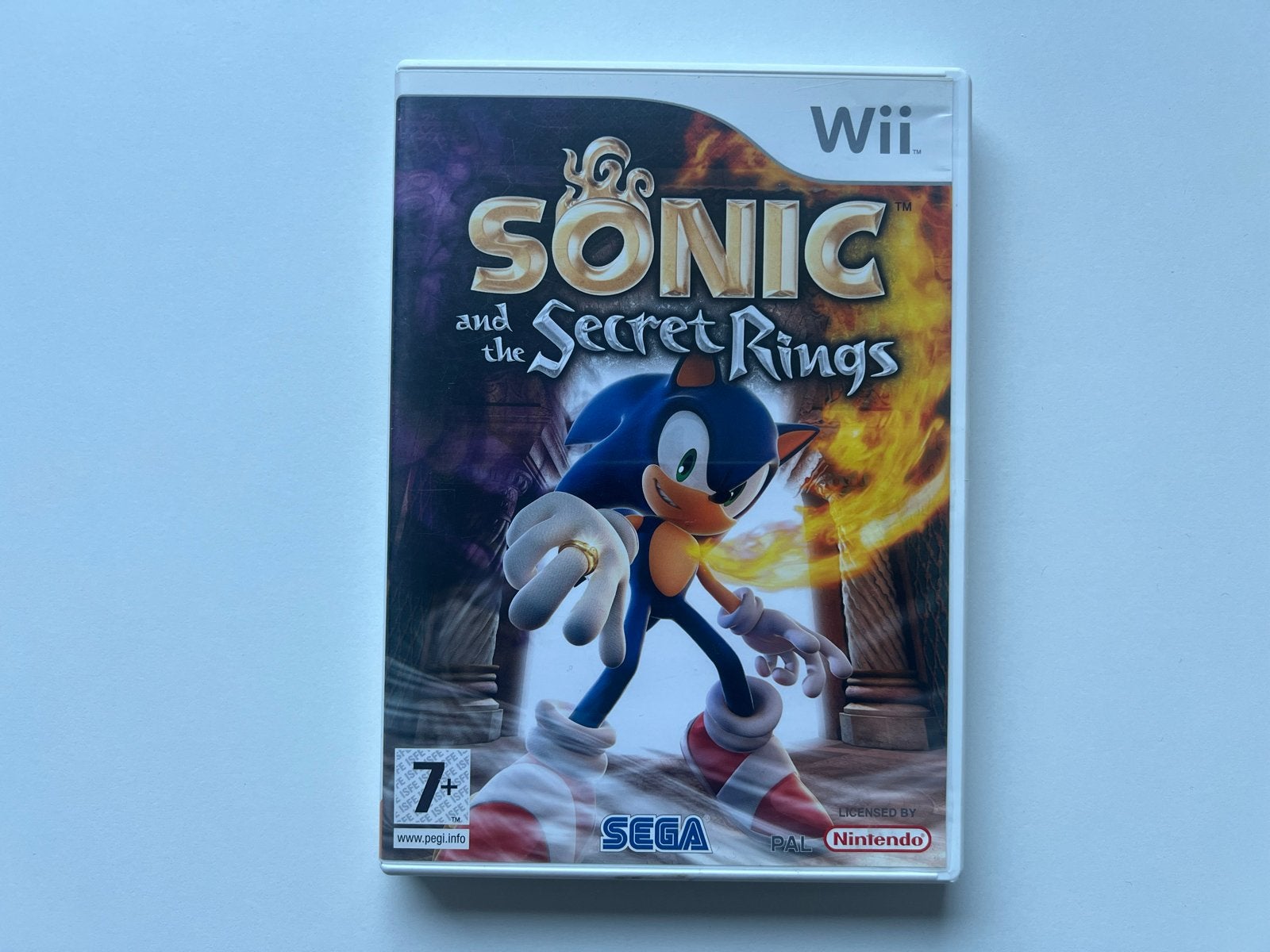 Sonic and the Secret Rings - Nintendo Wii (PAL), Avontuur en Actie, 1 speler, Ophalen of Verzenden, Zo goed als nieuw