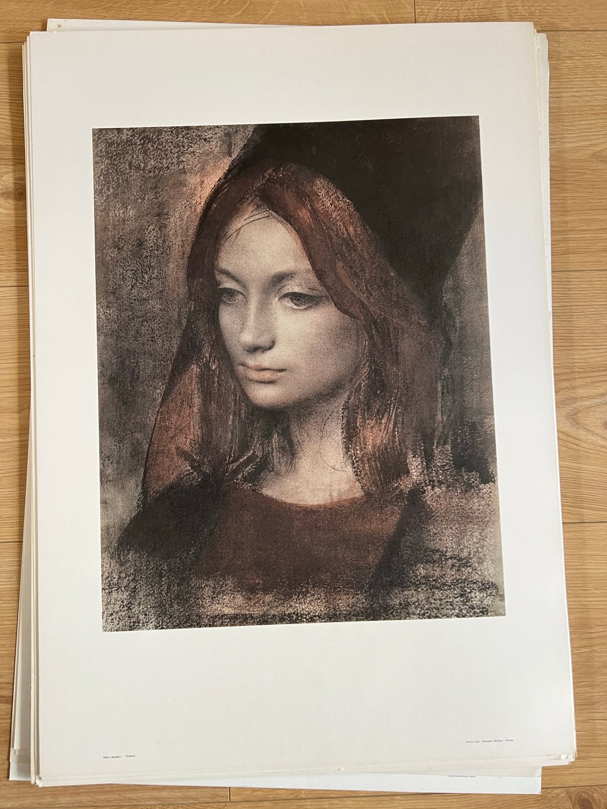 Pietro Annigoni Zeefdrukken - Diverse Portretten en Scènes, Antiek en Kunst, Kunst | Litho's en Zeefdrukken, Ophalen of Verzenden