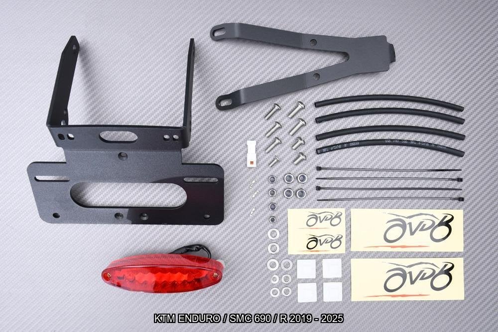 Korte Kentekenplaathouder KTM ENDURO / SMC 690 / R 2019 2025, Motoren, Ophalen of Verzenden, Nieuw