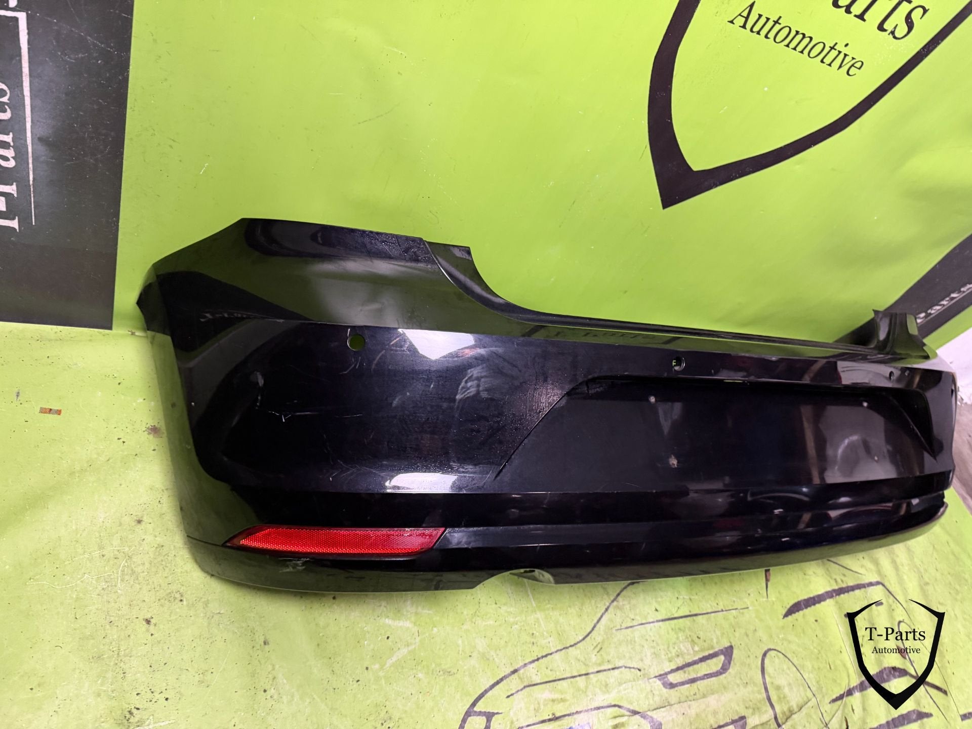 volkswagen polo 6c achterbumper bumper, Gebruikt, Volkswagen, Volkswagen AG, Bumper