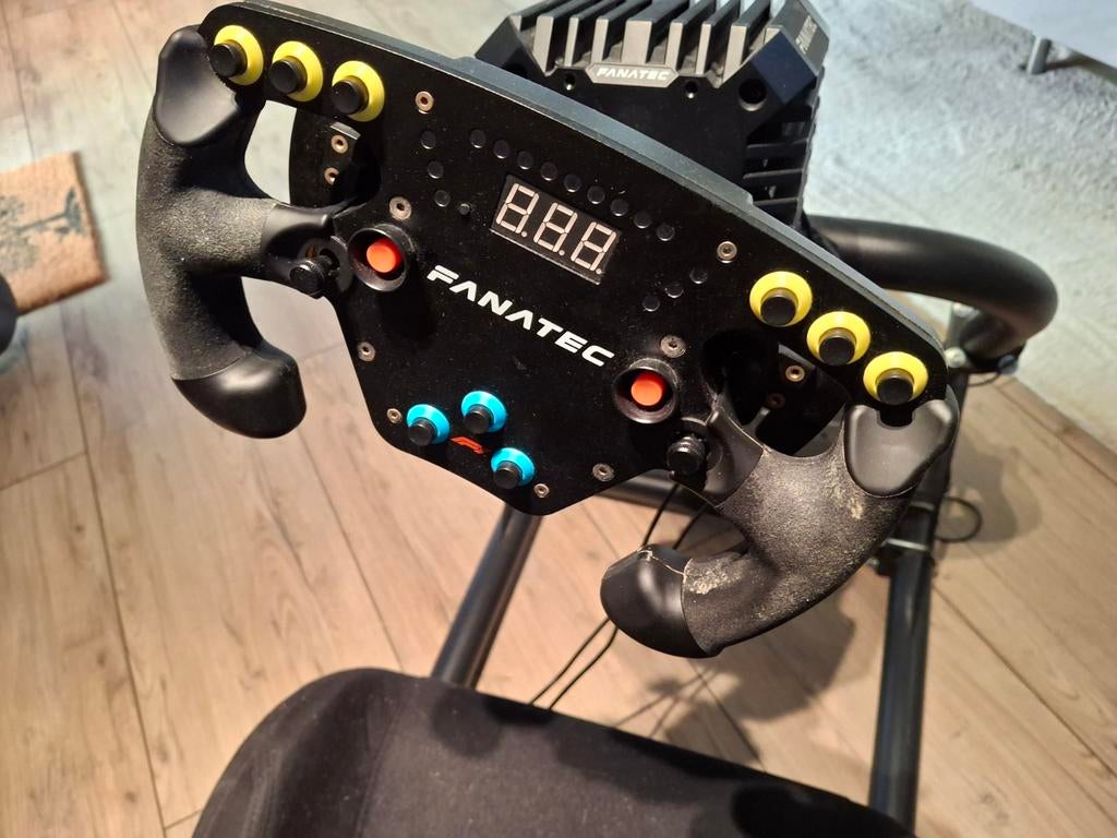 Fanatec ClubSport sim Racing-Set zo goed als nieuw, Ophalen, Zo goed als nieuw