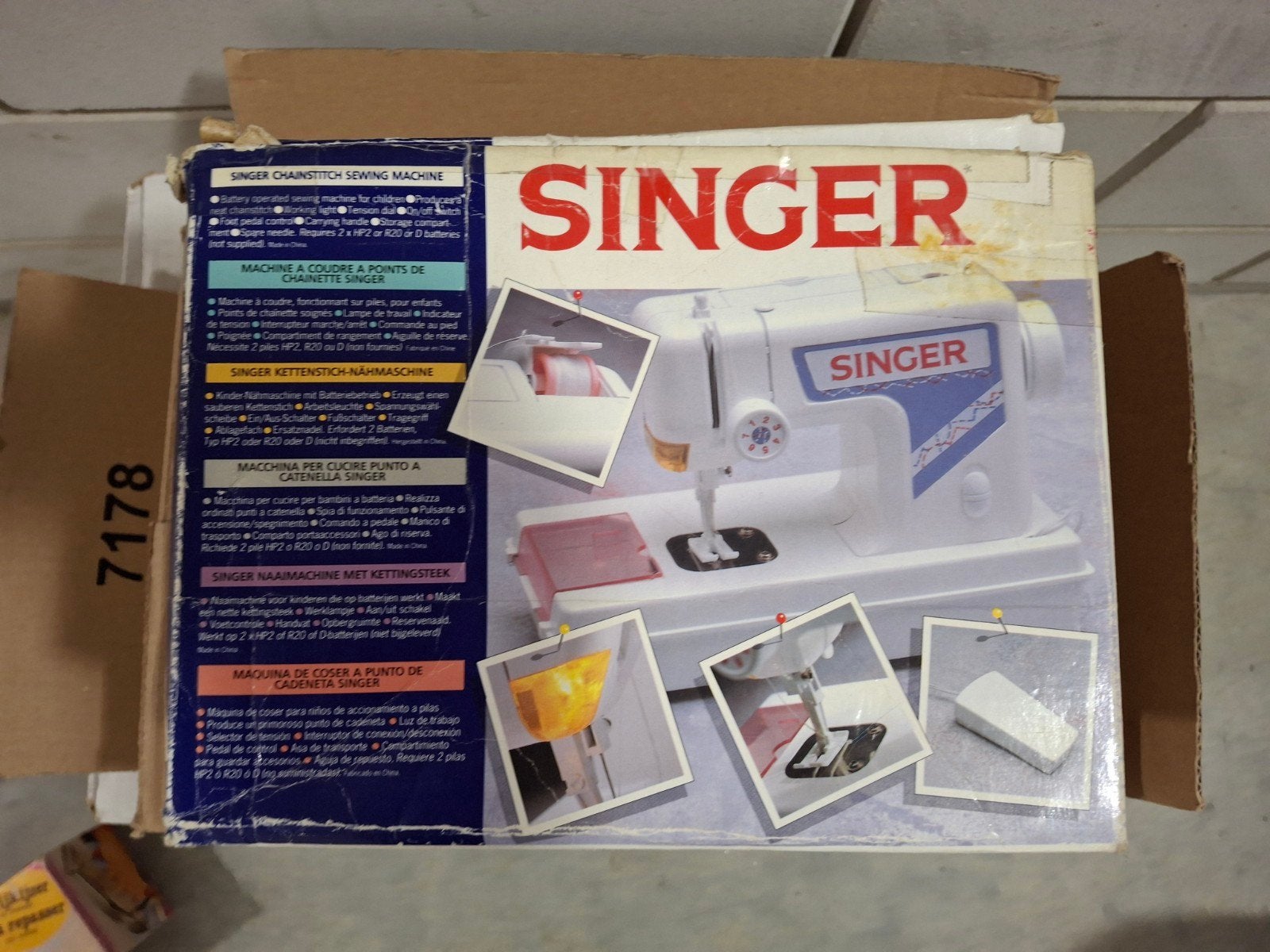 Singer naaimachine voor kinderen - perfect voor beginners, Ophalen of Verzenden, Gebruikt, Naaimachine, Singer