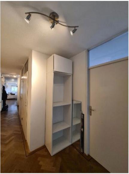 Lange kast - wit - gratis af te halen op 22/5, Huis en Inrichting, Kasten | Kledingkasten, Ophalen, Met plank(en), Gebruikt, 200 cm of meer