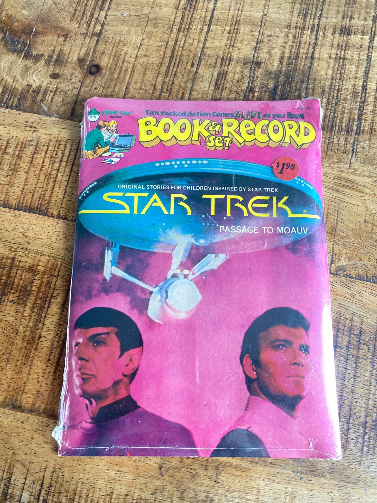 vintage Star Trek boek- en platenset 1979 gesealed, Verzamelen, Ophalen of Verzenden, Zo goed als nieuw, Overige typen