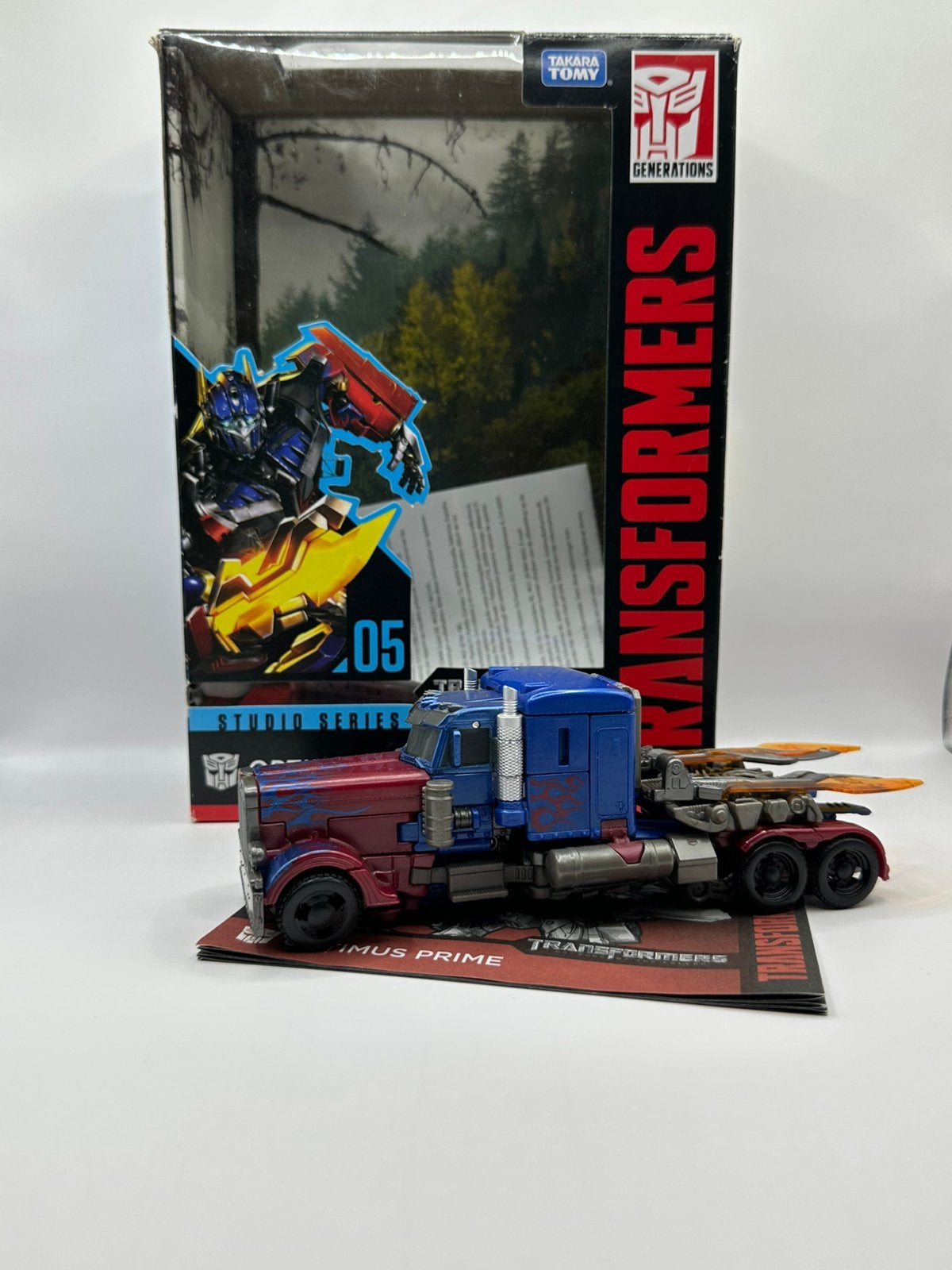 Takara Tomy Transformers Autobot Optimus Prime 05, Verzamelen, Overige generaties, Ophalen of Verzenden, Zo goed als nieuw, Autobots