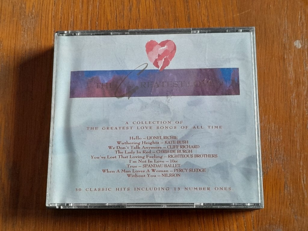 The greatest love dubbel cd, Ophalen of Verzenden, Gebruikt, Pop