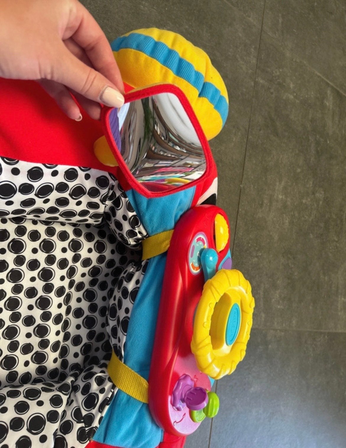 Playgro auto, Ophalen, Zo goed als nieuw, Auto, Met licht