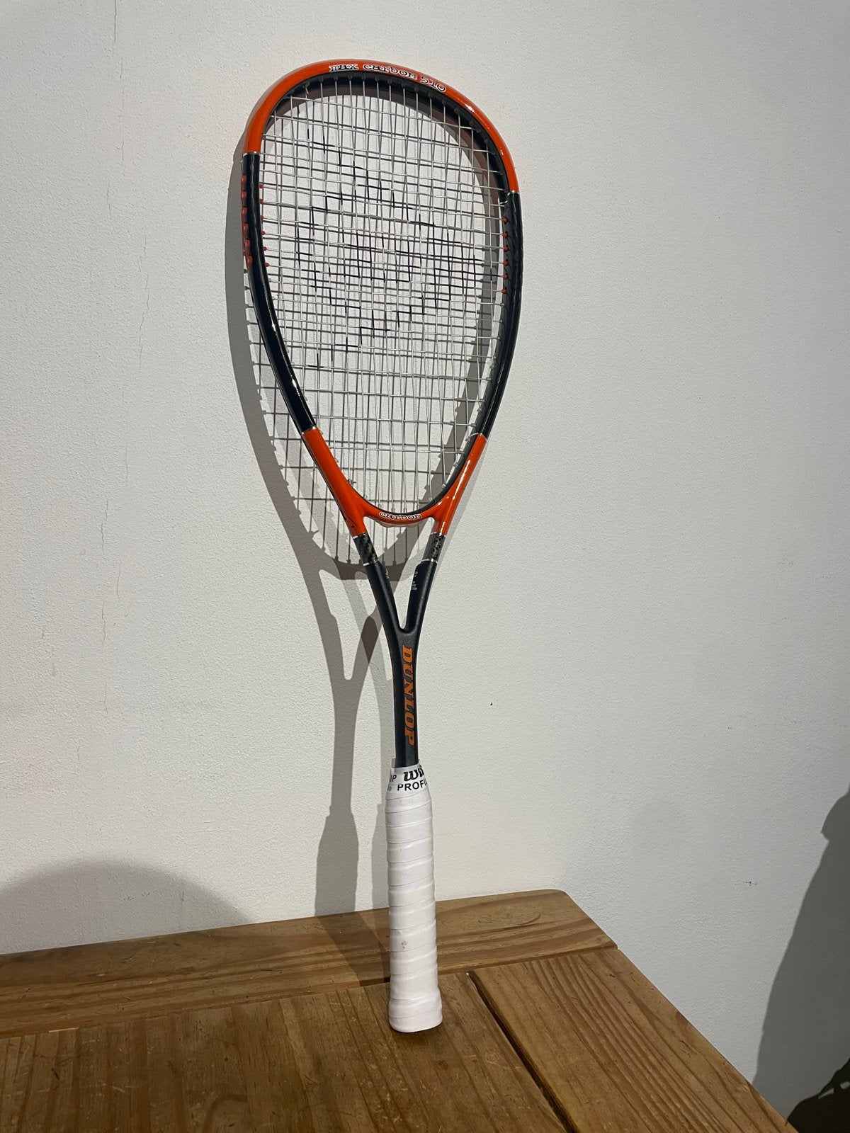 Dunlop Max Carbon 510 Squash Racket, Ophalen of Verzenden, Zo goed als nieuw, Racket, Dunlop