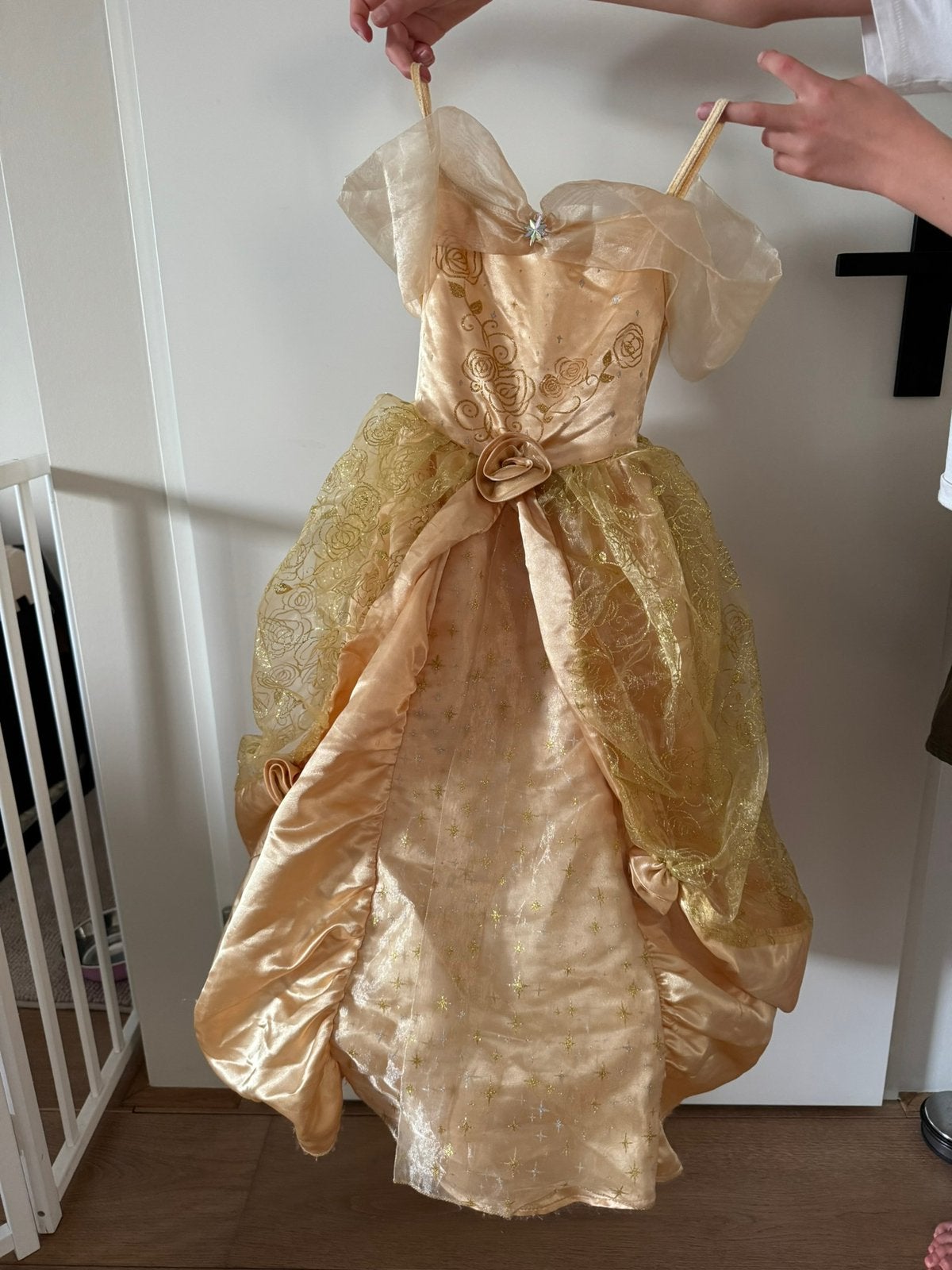 Prachtige disney Belle verkleedjurk mt 6 jr, Ophalen of Verzenden, Zo goed als nieuw, 110 t/m 116, Meisje