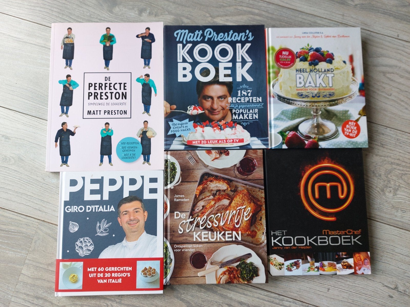Kookboeken van o.a. Matt Preston, Peppe Giacomazza, etc., Ophalen of Verzenden, Zo goed als nieuw