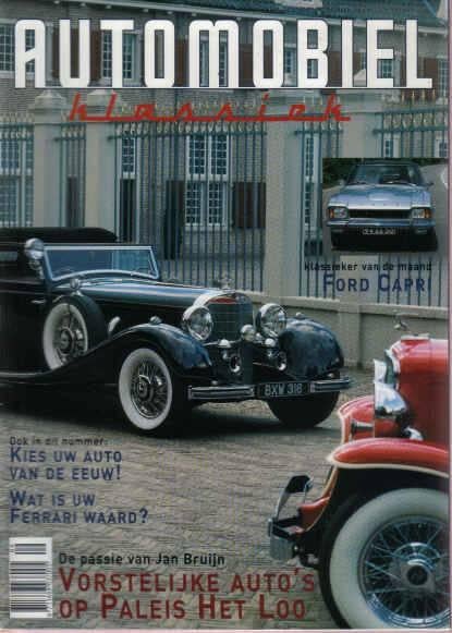 Automobiel 9 1999 : Ford Capri - Simca 1300 / 1500 - Skoda, Ophalen of Verzenden, Gelezen, Algemeen