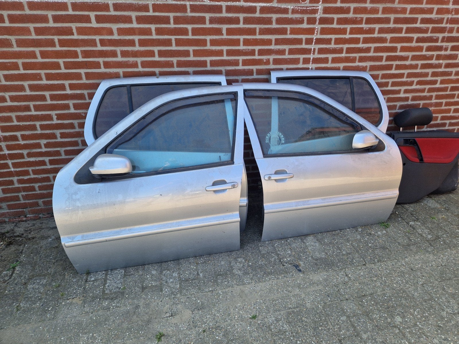 deuren polo 6n2  interieur 6n2 gti 5 deurs, Auto-onderdelen, Ophalen, Gebruikt, Voor, Deur