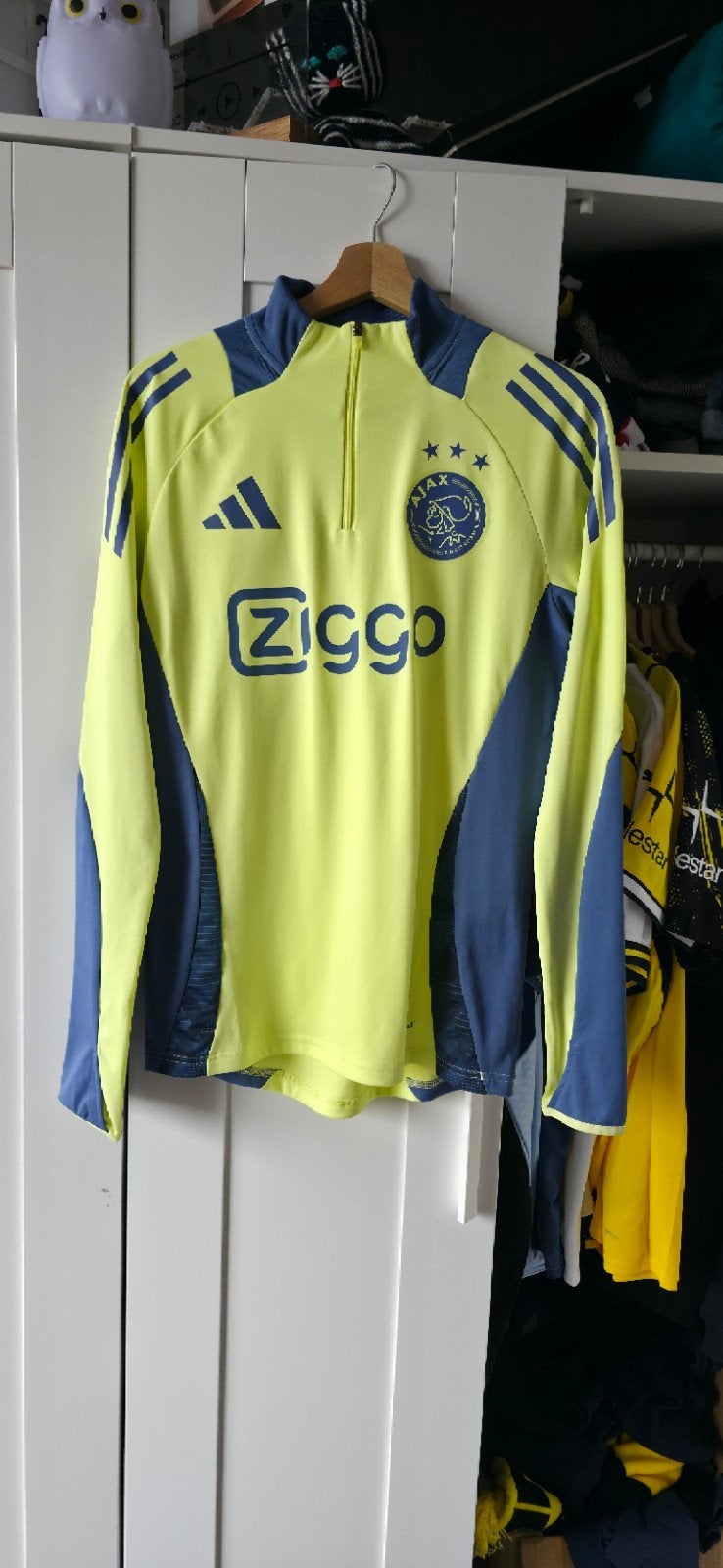 Ajax training trui ZIGGO S, Kleding | Heren, Meerkleurig, Ophalen of Verzenden, Adidas, Voetbal