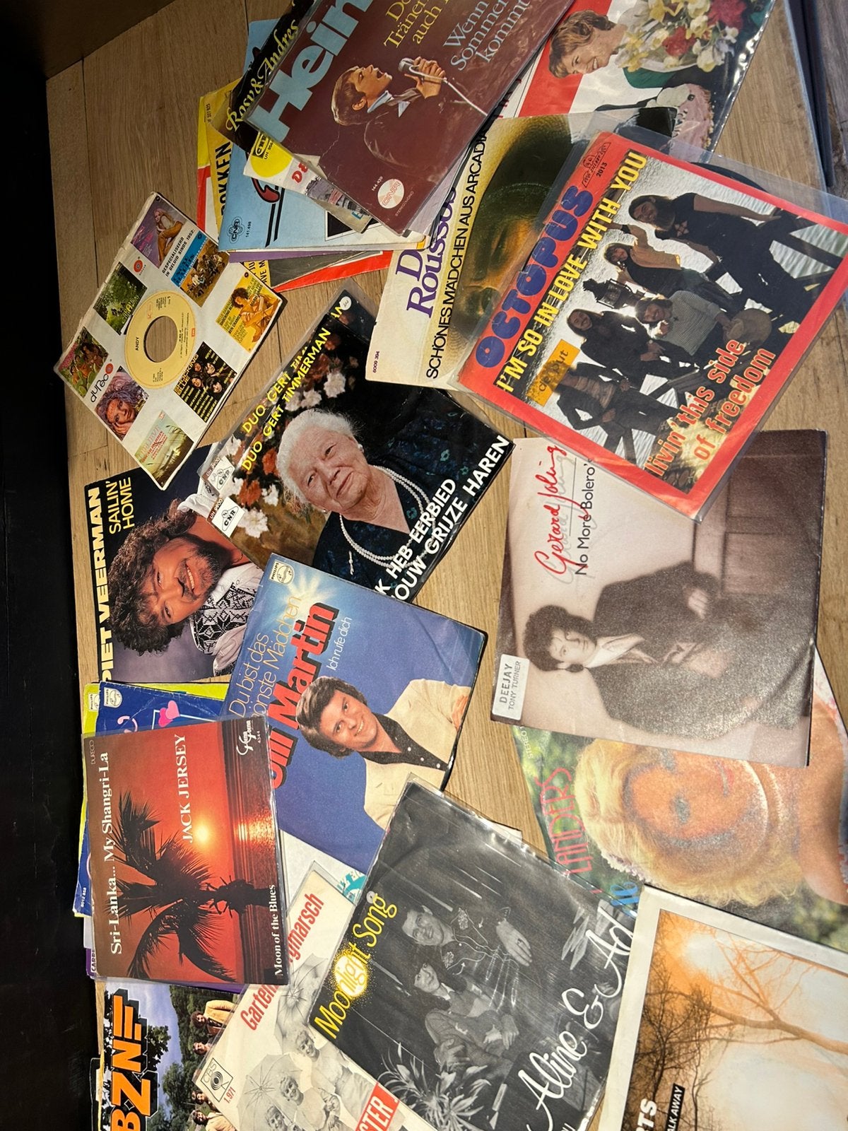 Partij vinyl singles - Diverse genres, Cd's en Dvd's, Vinyl | Nederlandstalig, Ophalen of Verzenden, Gebruikt, 7 inch, Overige genres